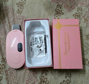 Pink Heating Pad for Period Cramps