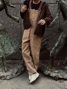 Carhartt Tan utility dungaree