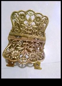 Vintage Brass Rehal , Book Stand