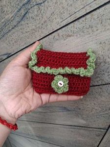 Handmade Crochet Coin Purse