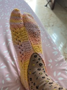 Handmade Knitted Socks Custom available