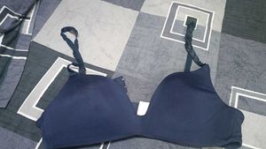 Comfortable Navy Blue Bra