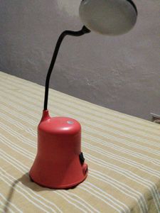 Red Flexible Desk Lamp