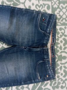 R-fox Men's Blue Wash Denim Jeans
