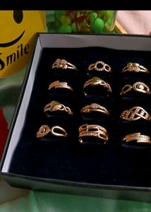 Anti-Tarnish Gold AD Ring Box