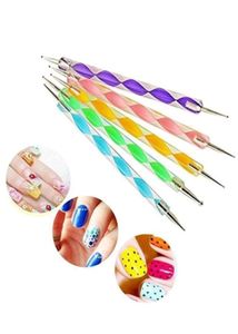 Nail Art Dotting Design Pens Set Of 5