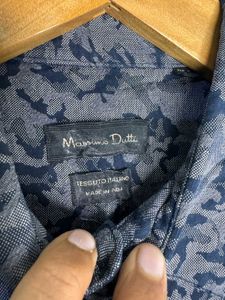 maasimo dutti Printed Long Sleeve Shirt