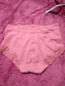 Pretty Pink Lace Butterfly Briefs