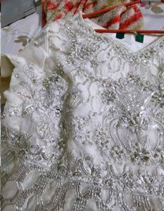 Pakistani suit with peplan skirt