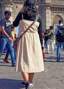 Casual Button-Front Mini Dress