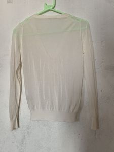 Uniqlo Cream Cardigan