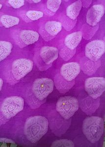 Beautiful banarsi style Purple Saree