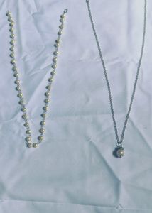 5 Necklace And 1 Bracelet