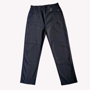 Stylish brown Black Formal Straight-Leg Trousers