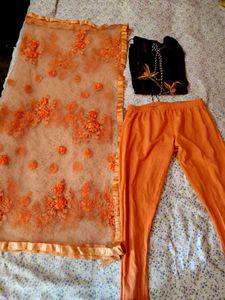 new silk saree with kurti set