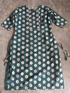 Elegant Teal Kurta Set with Dupatta