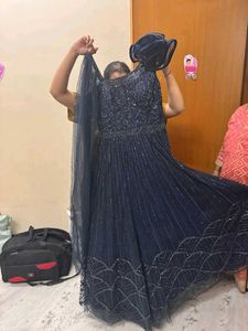 Fancy Gown With Cancan