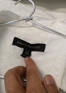 Banana Republic White Lace Dress