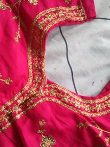 Embroidered Pink Blouse