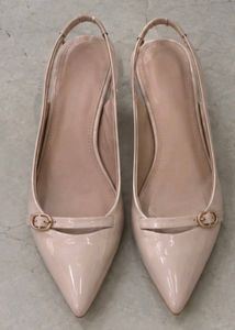 Chic Slingback Pointed Toe Heels FREE DELIVERY