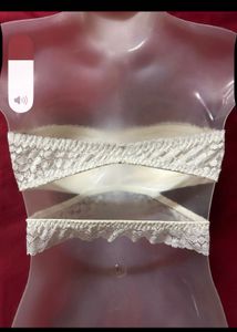 Lace Bandeau Bra Top