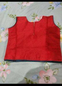 New Red lahenga blouse