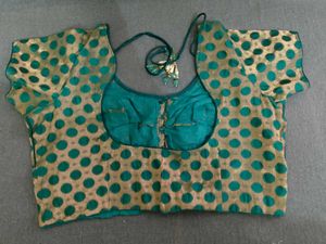 combo of Green Polka Dot Blouse.