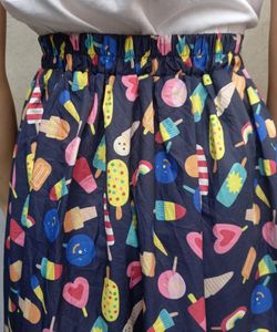 Icecream print skirt