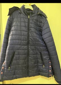 FortCollins Blue Jacket Wid Detachable Hoodies (M)