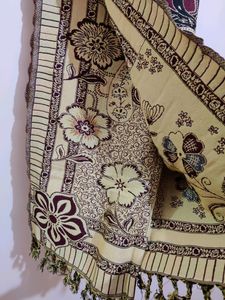 Winter Shawl - Reversible Print