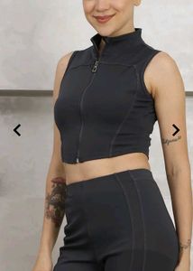 Blue Athletic Set - Top &amp; Leggings