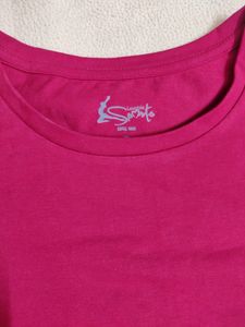 Bright Pink Athletic T-Shirt