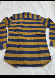 Men's Striped Casual Shirt