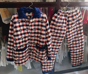 Cozy Plaid Pajama Set