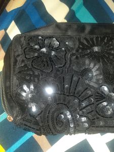 Stella McCartney Embroidered Clutch