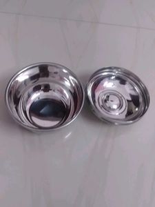 Vintage Stainless Steel Casserole