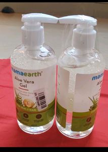 Pack Of 2 Mamaearth Aloe Vera Gel