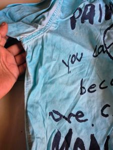 Tie n Dye Graphic Print Men's Shirt