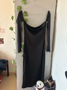 StyleCast Black Off Shoulder Bodycon Dress(S) Gift