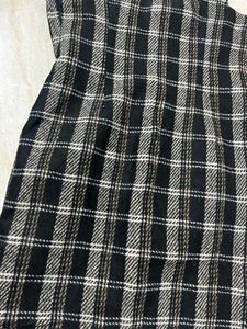 Plaid checked Mini Dress