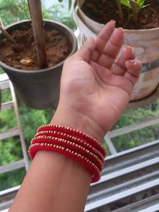 Handmade bangle set