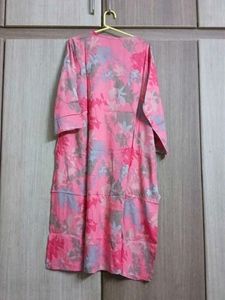 Floral Print Kurta lenght 43 with pocket