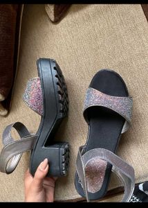 Sparkly Strappy Heels