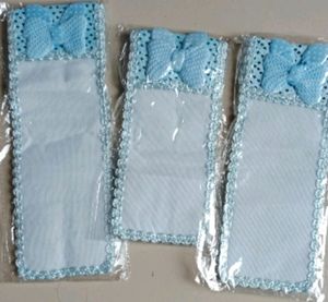 "Stylish Cotton Remote Cover Combo - Set of 3"