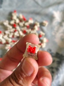 Red Mechanical Keyboard Switches - 3 pin switch
