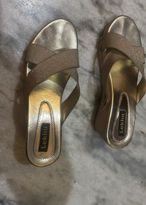 Sparkly Wedge Sandals