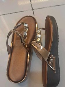 Sparkling Embellished platform heel Sandals