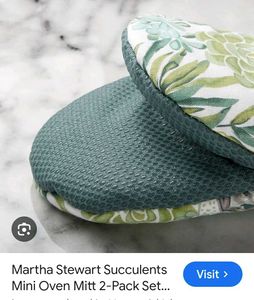Stylish Oven Mitt