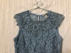 H&amp;M Short Sleeve Lace Top