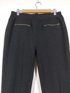 Tulsattva Black Ankle Length Jeggings (Women)